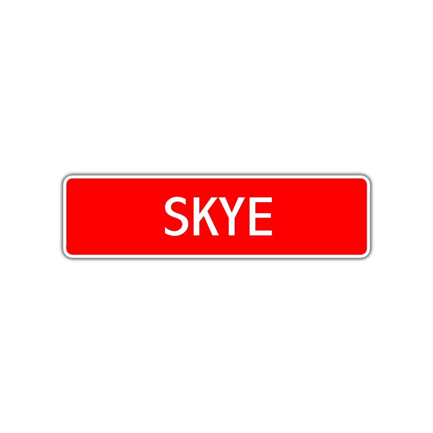 Skye Street Sign