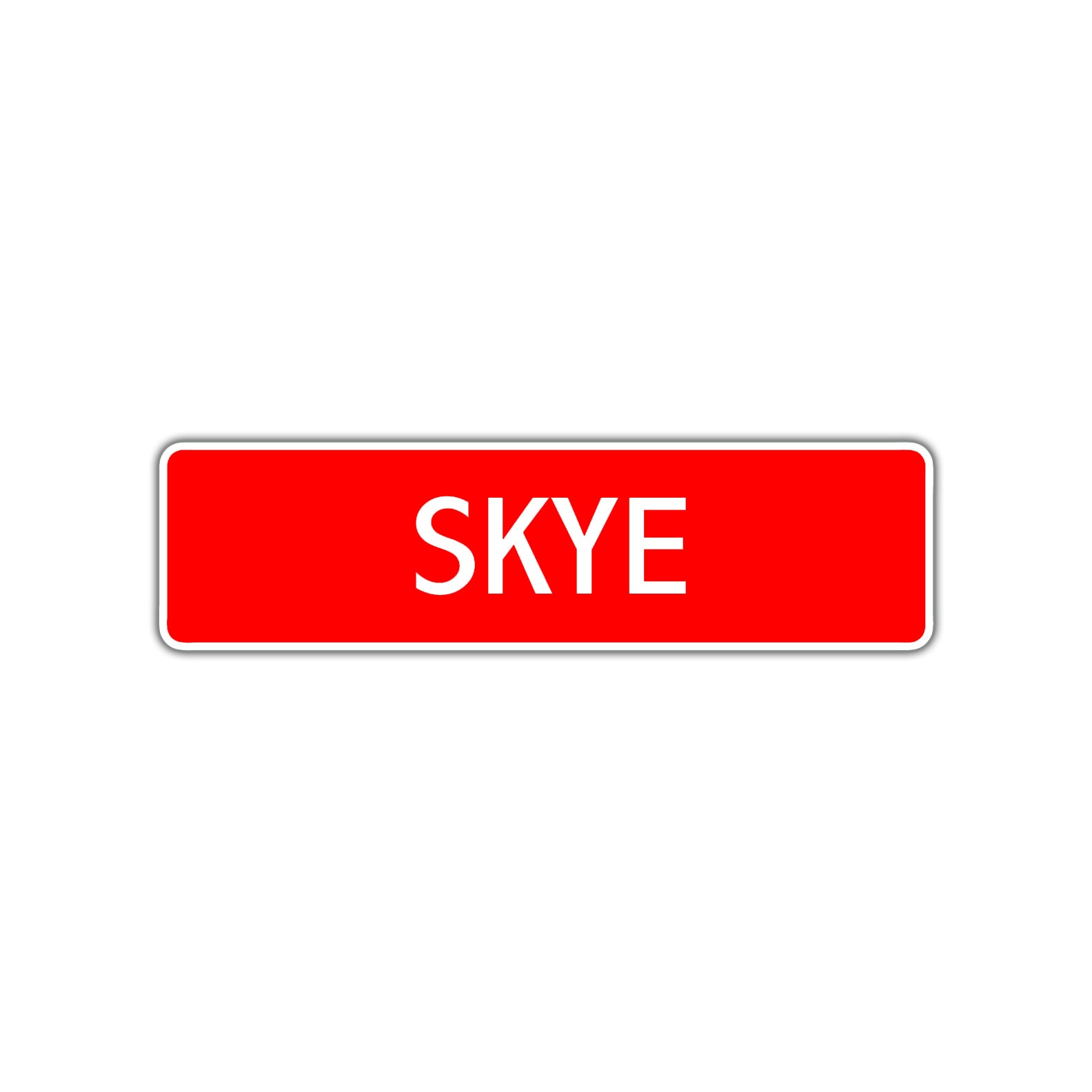 Skye Street Sign