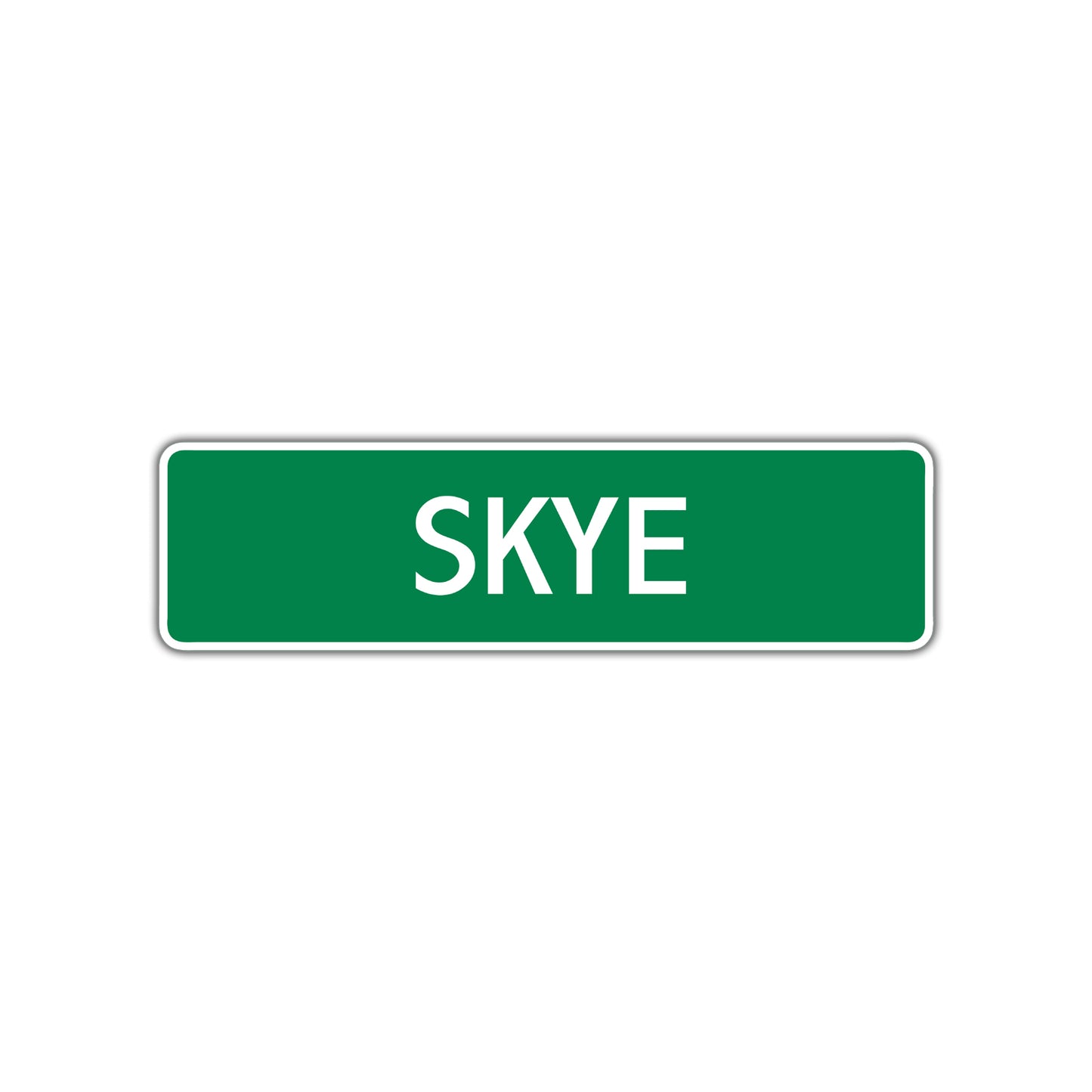 Skye Street Sign Plate