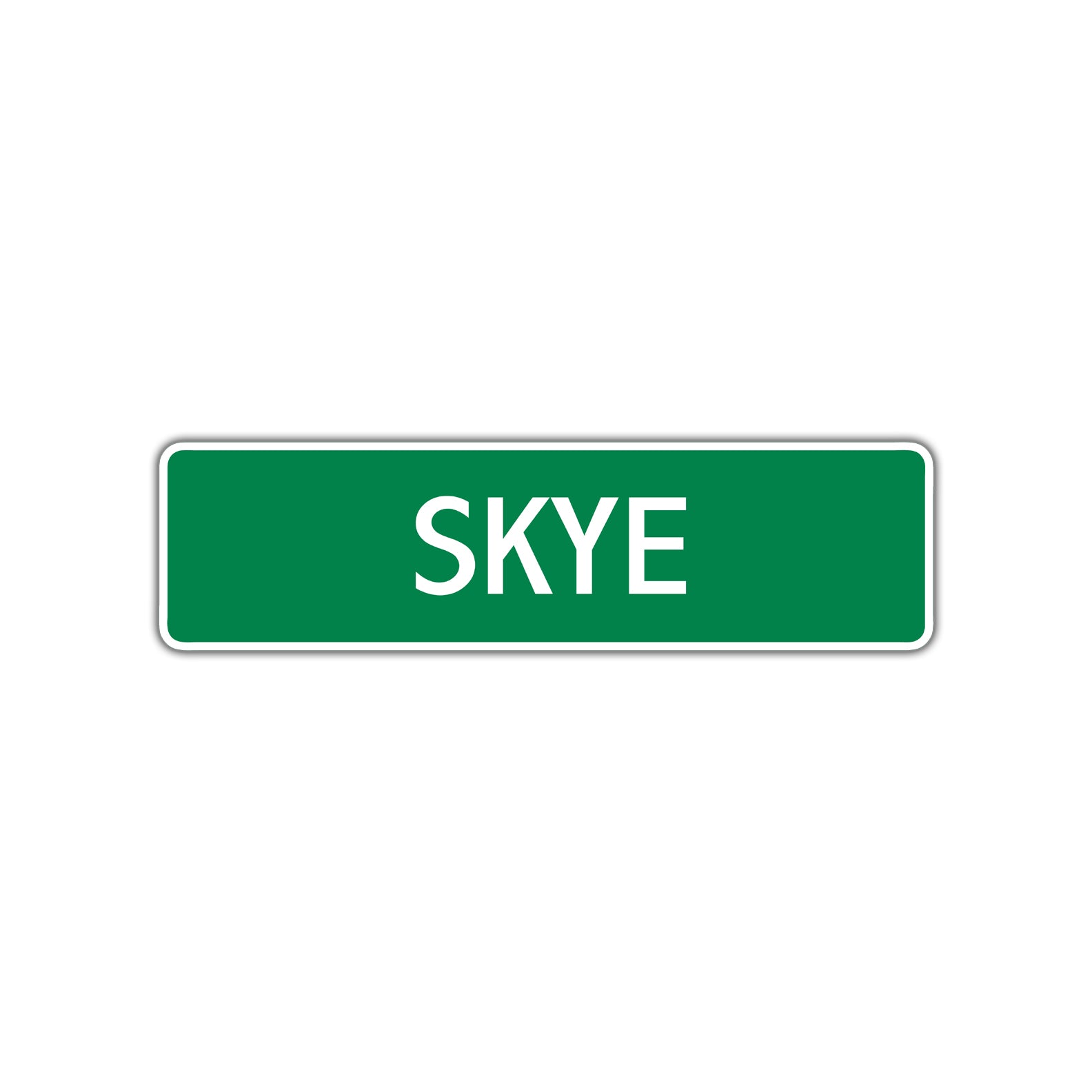 Skye Street Sign Plate
