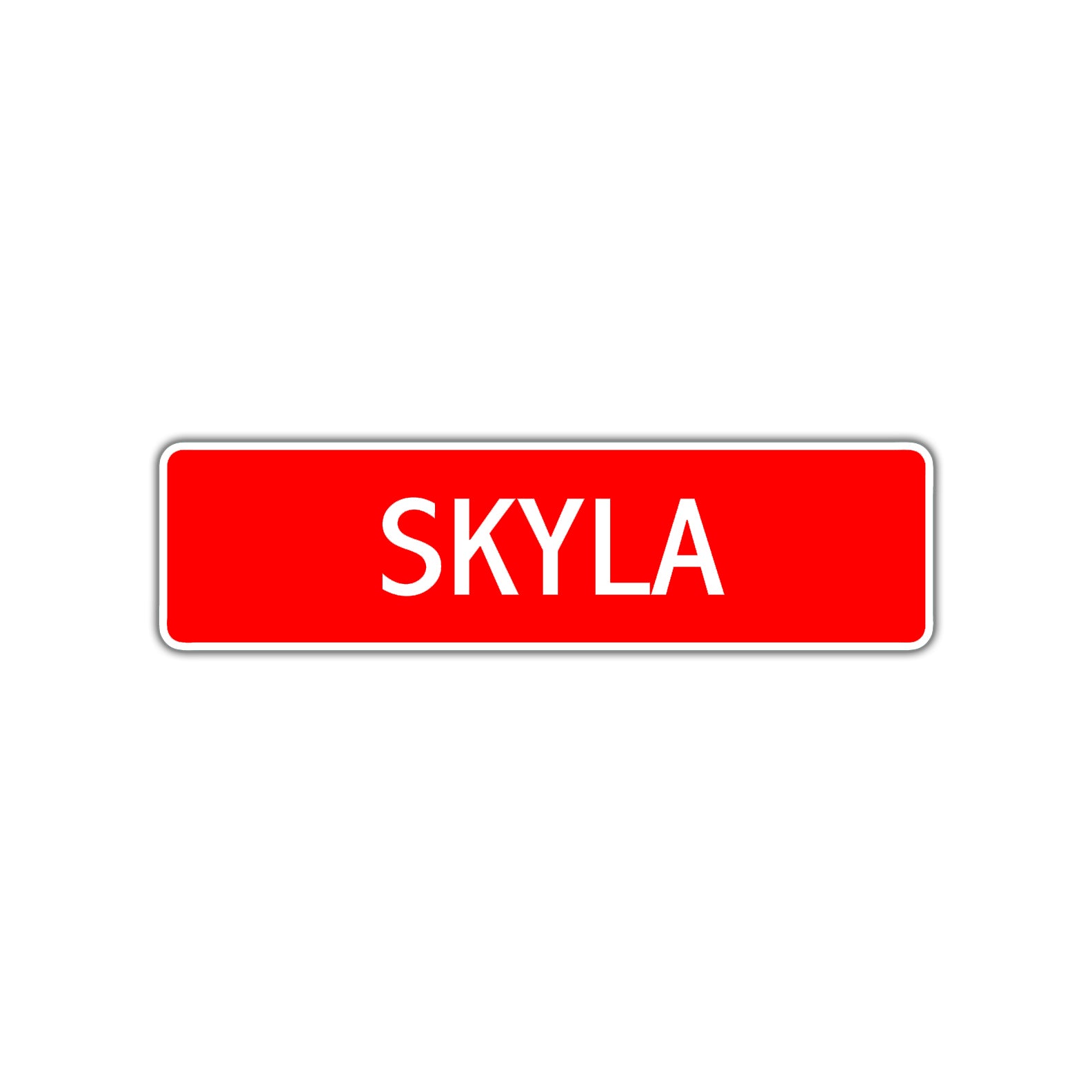 Skyla Street Sign