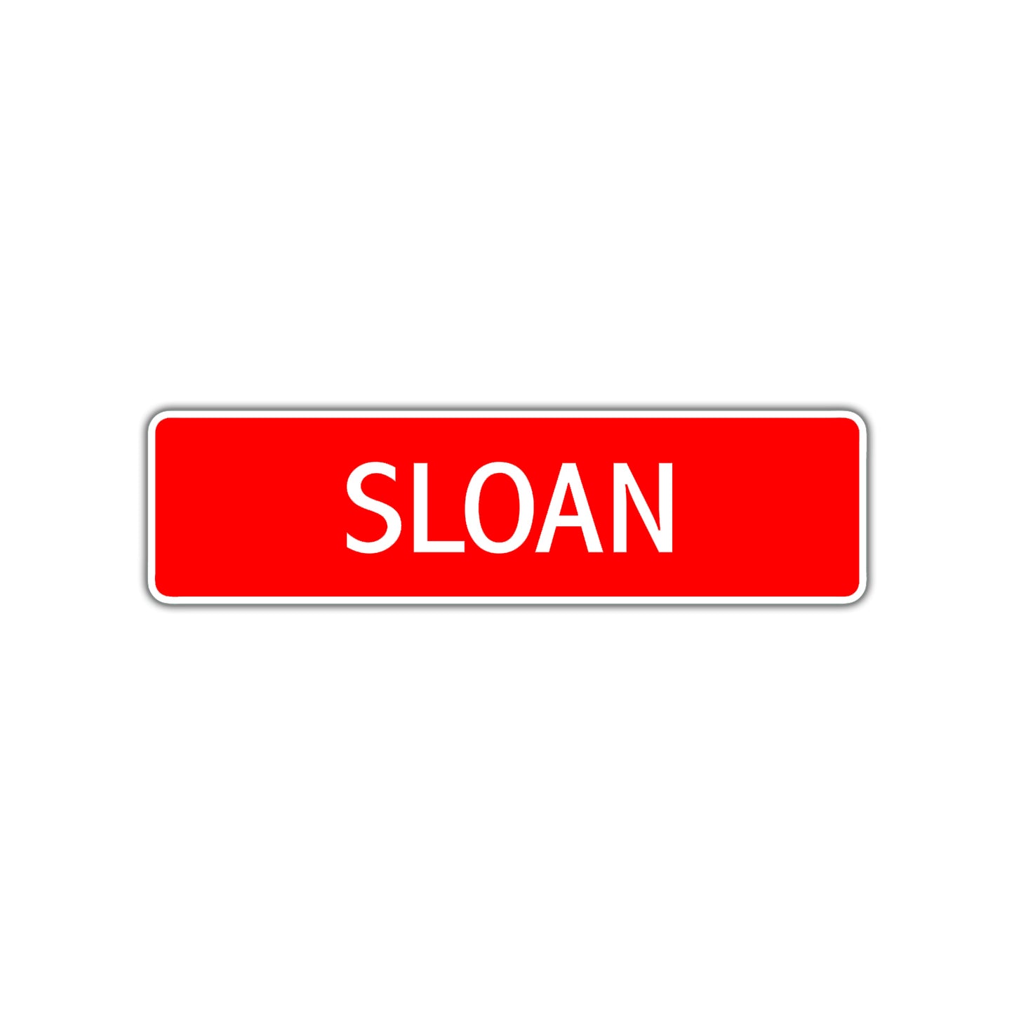 Sloan Street Sign