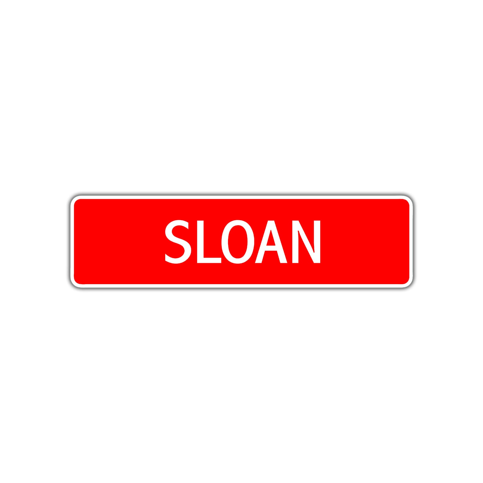 Sloan Street Sign