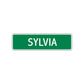 Sylvia Street Sign Plate