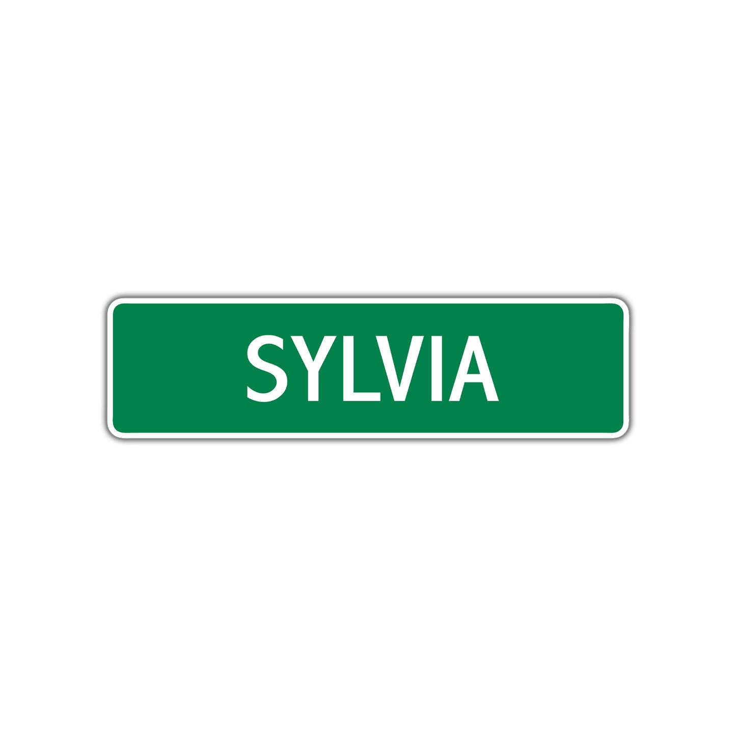 Sylvia Street Sign Plate