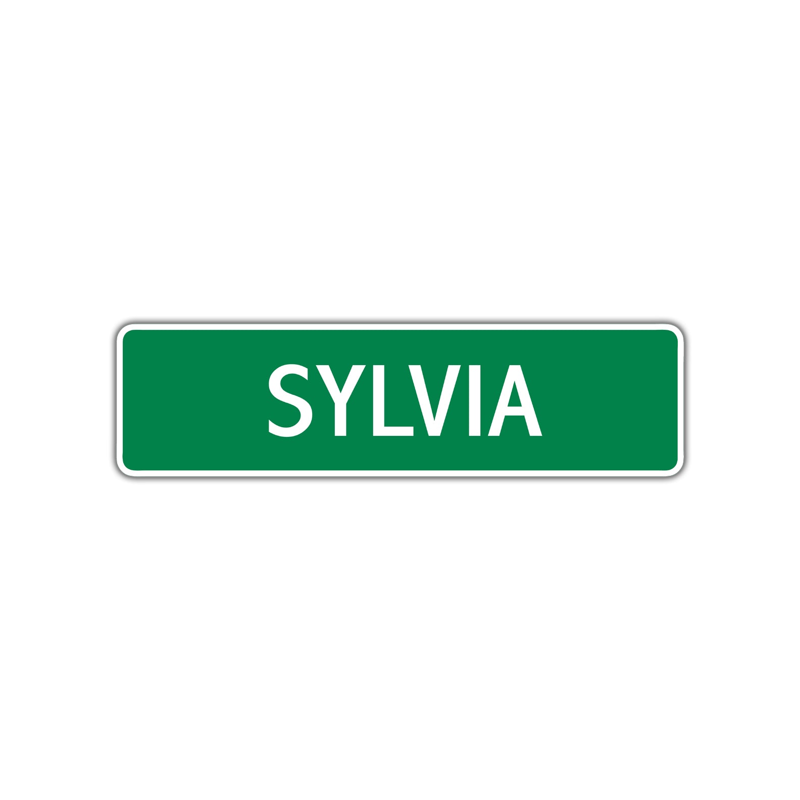 Sylvia Street Sign Plate