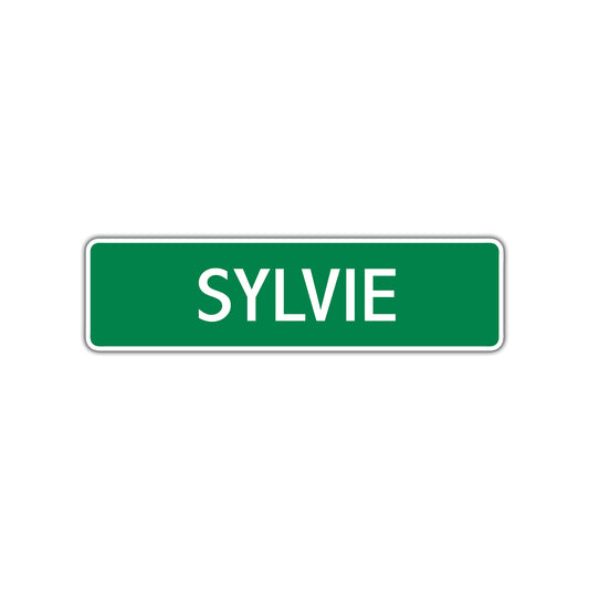 Sylvie Street Sign