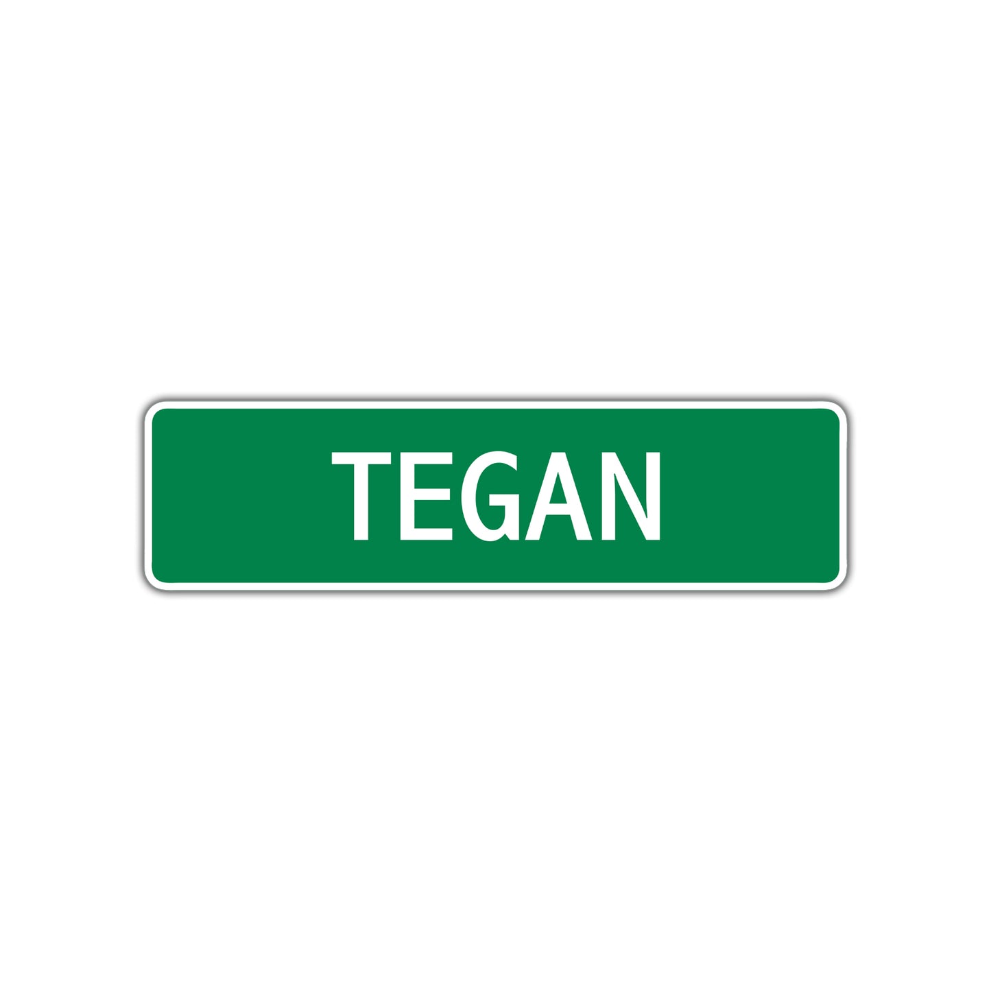 Tegan Street Sign