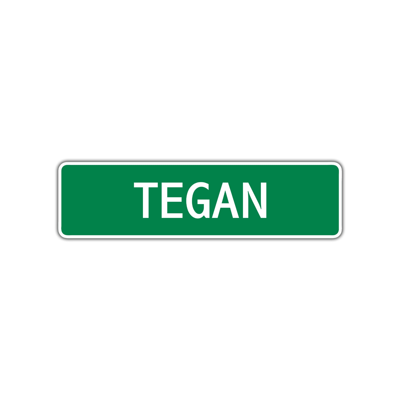Tegan Street Sign