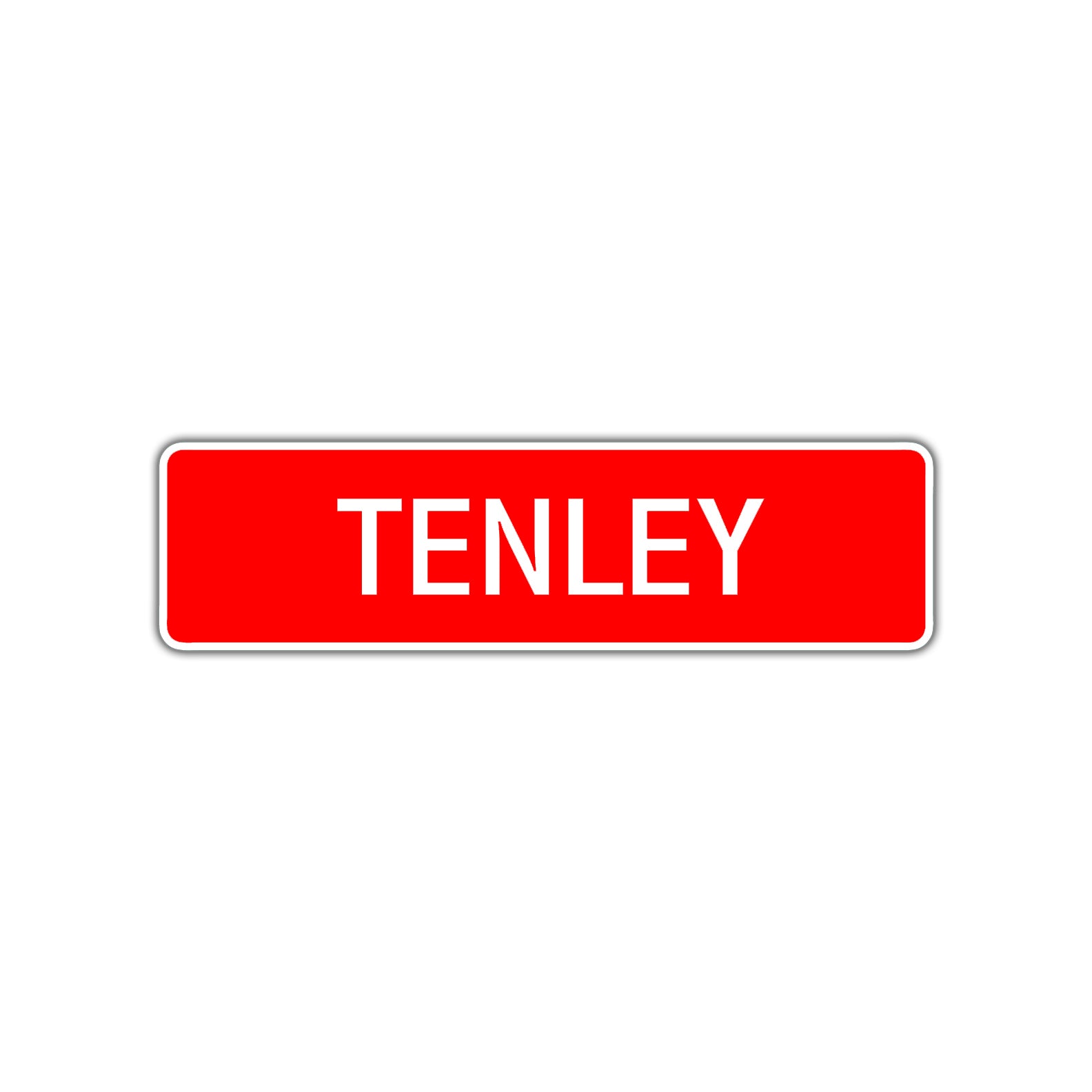 Tenley Street Sign