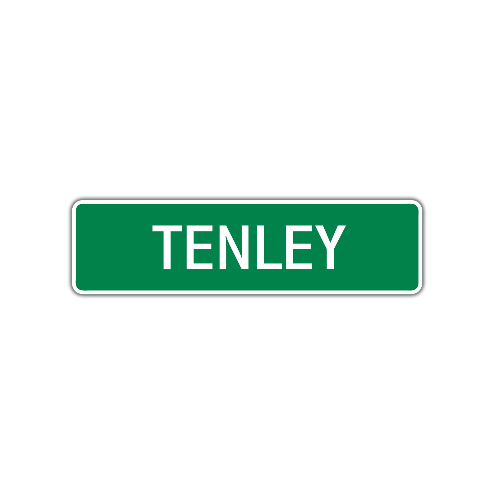 Tenley Street Sign Plate