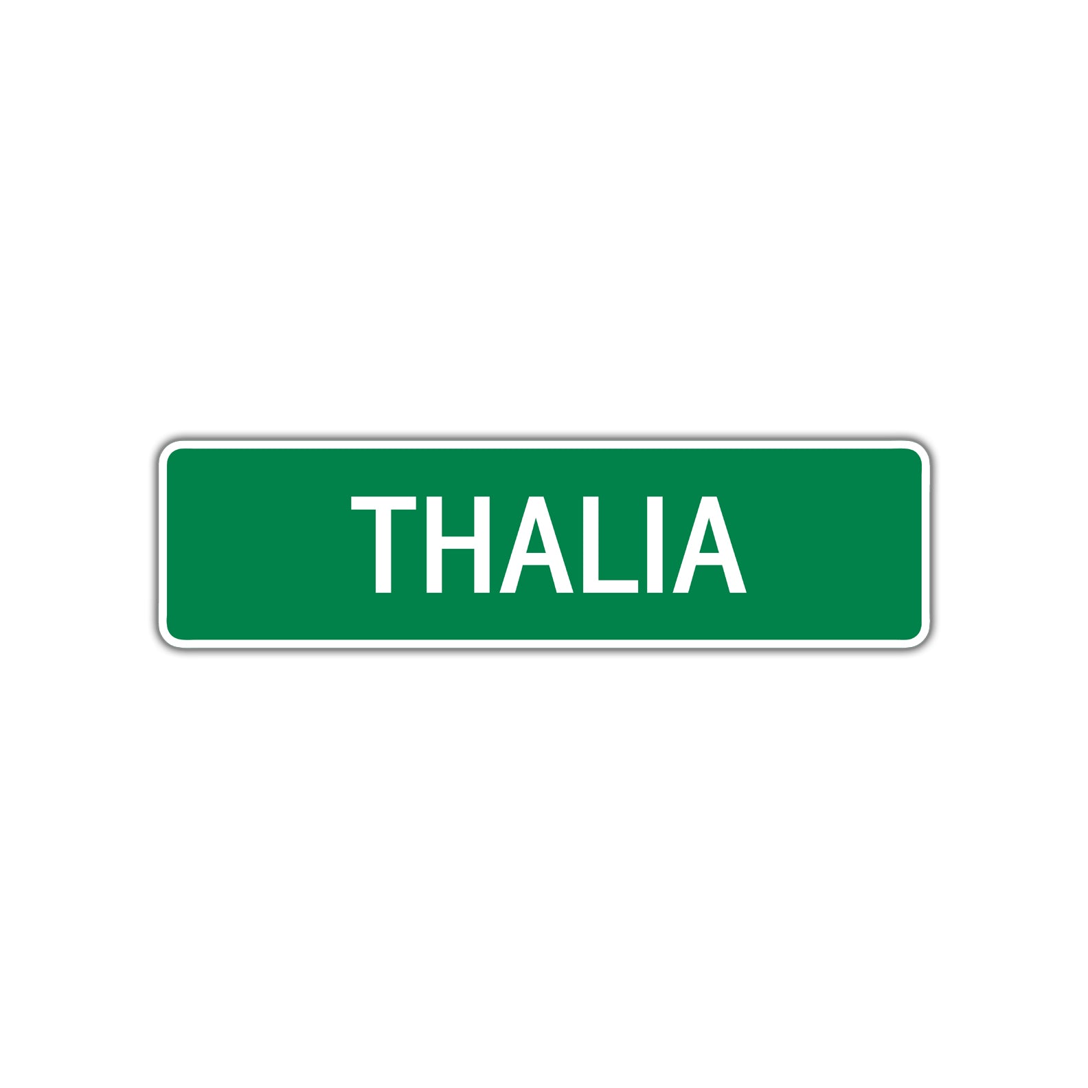 Thalia Street Sign