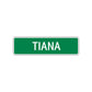 Tiana Street Sign Plate