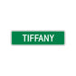 Tiffany Street Sign Plate