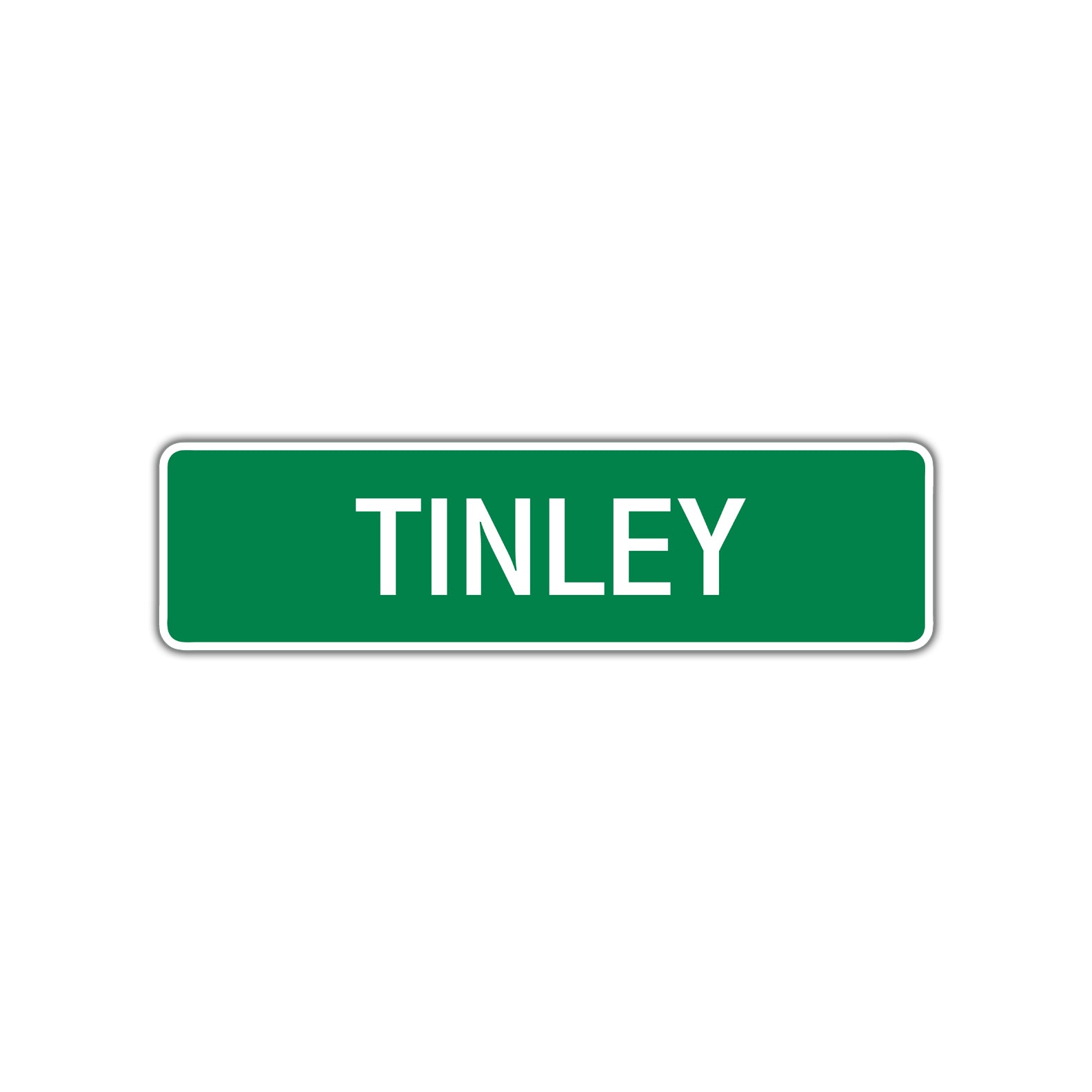 Tinley Street Sign