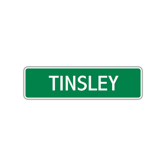 Tinsley Street Sign