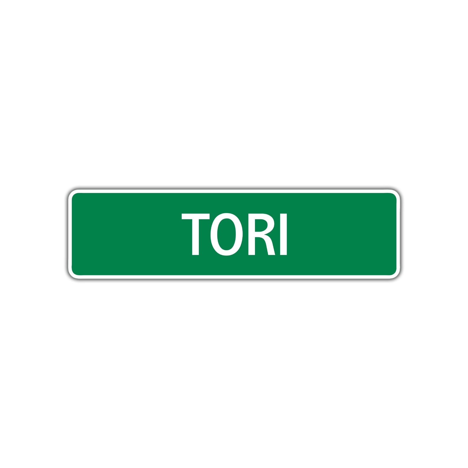 Tori Street Sign