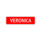 Veronica Street Sign