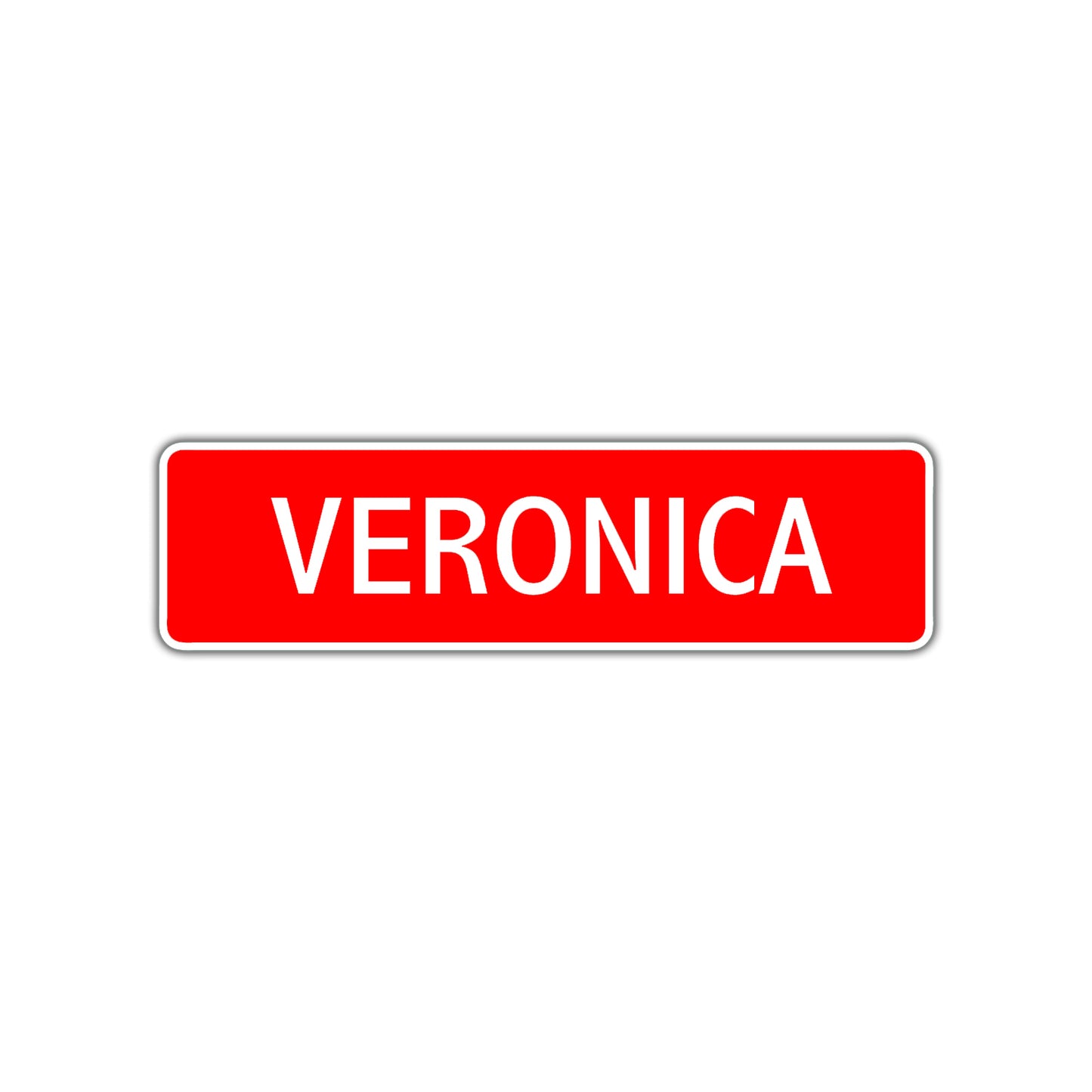 Veronica Street Sign