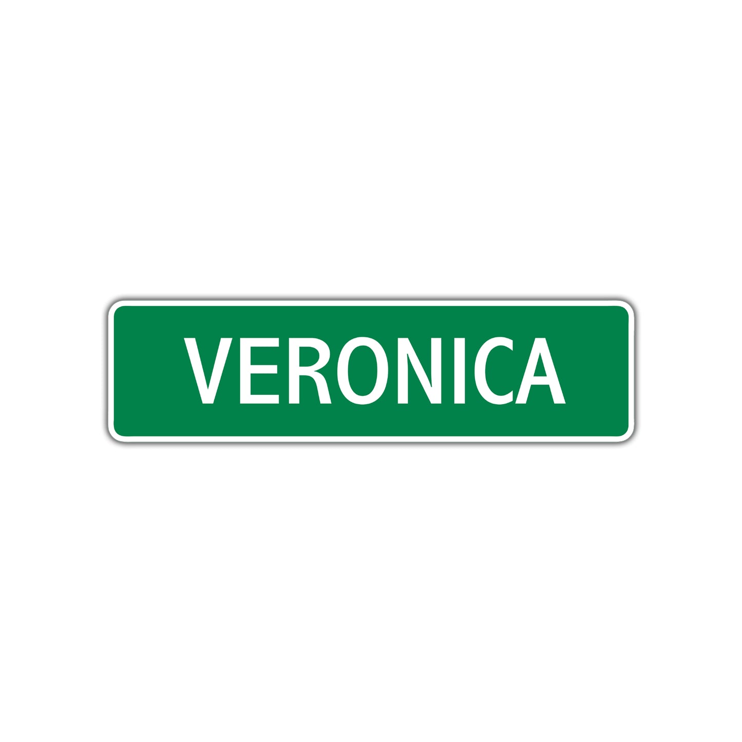 Veronica Street Sign Plate