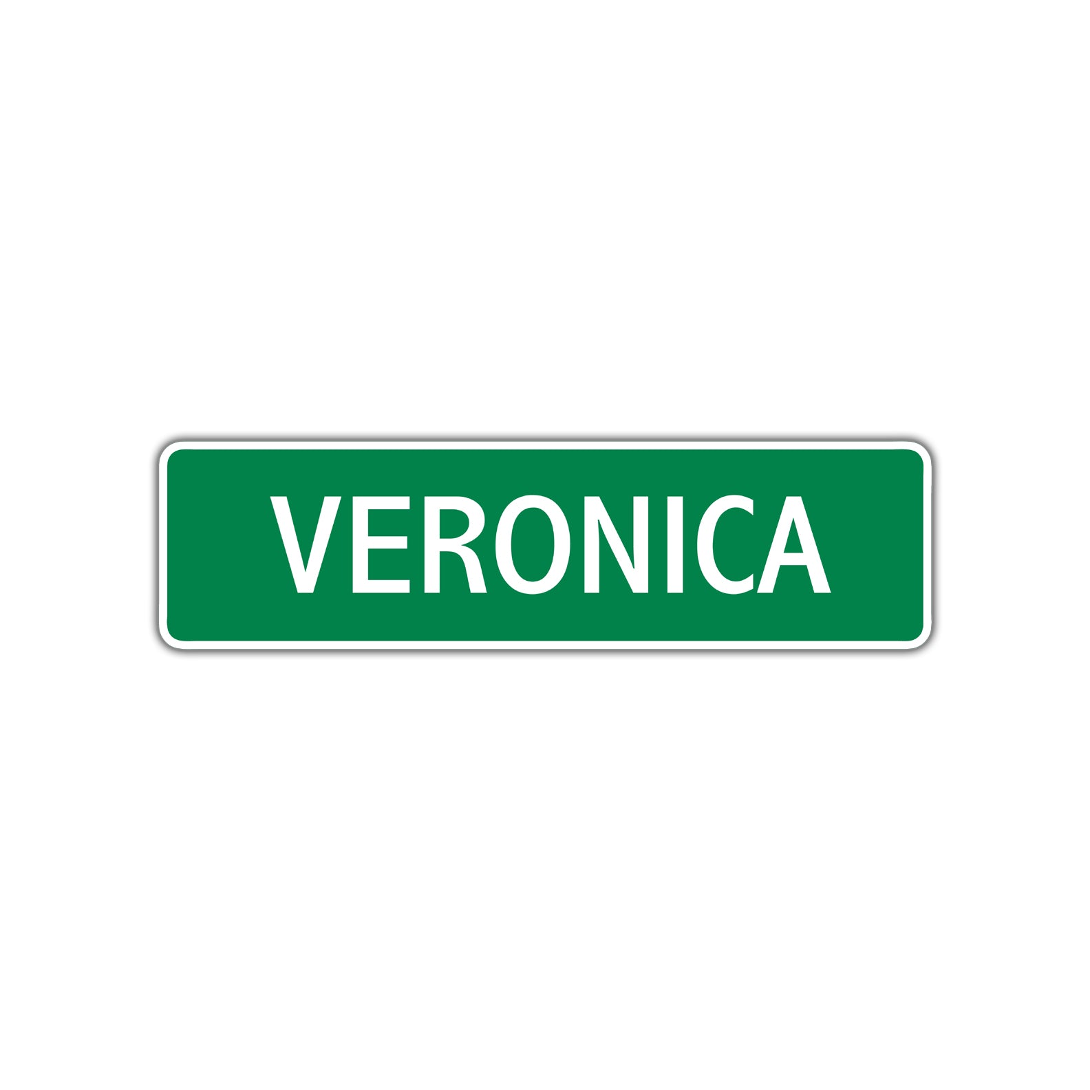 Veronica Street Sign Plate