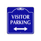Visitor Parking Both Side Metal Sign Plate