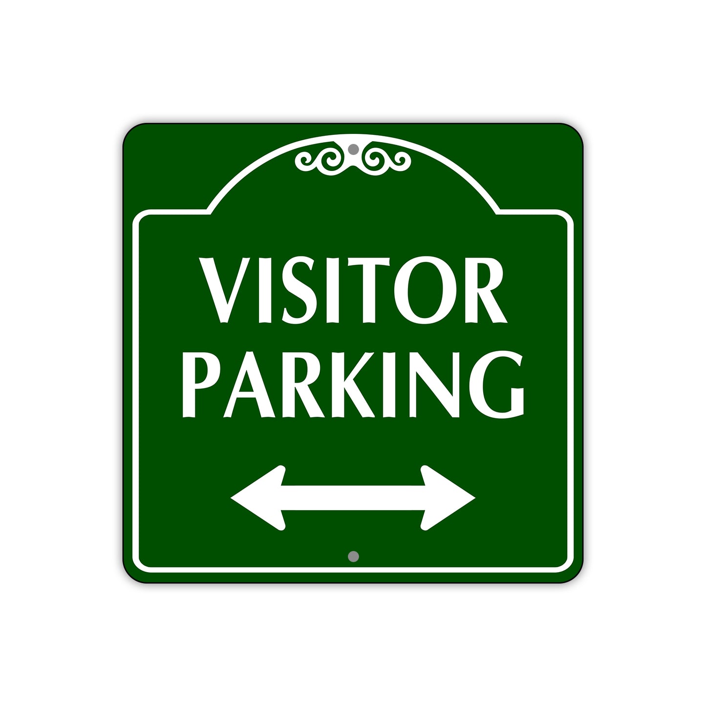 Visitor Parking Both Side Sign Plate