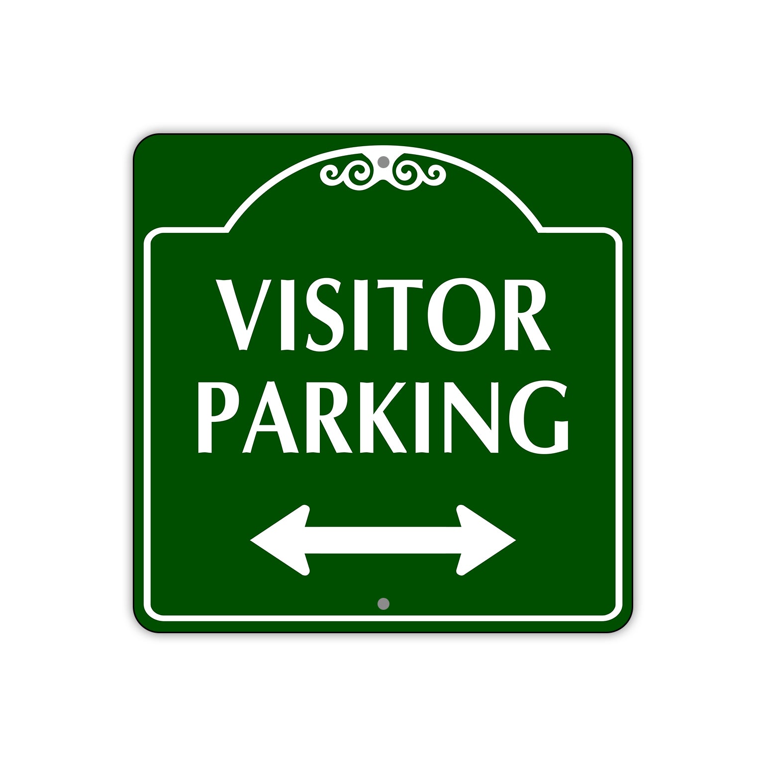 Visitor Parking Both Side Sign Plate