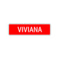 Viviana Street Sign