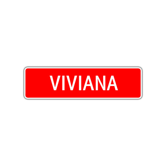 Viviana Street Sign