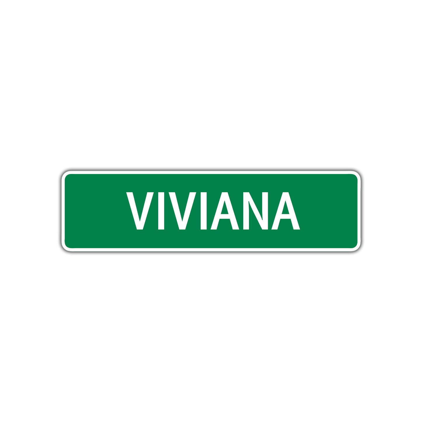 Viviana Street Sign Plate