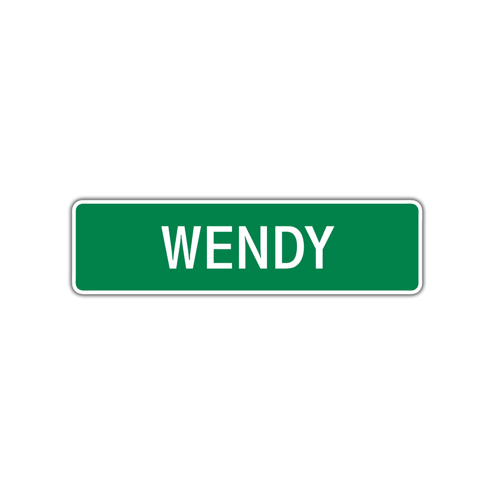 Wendy Street Sign