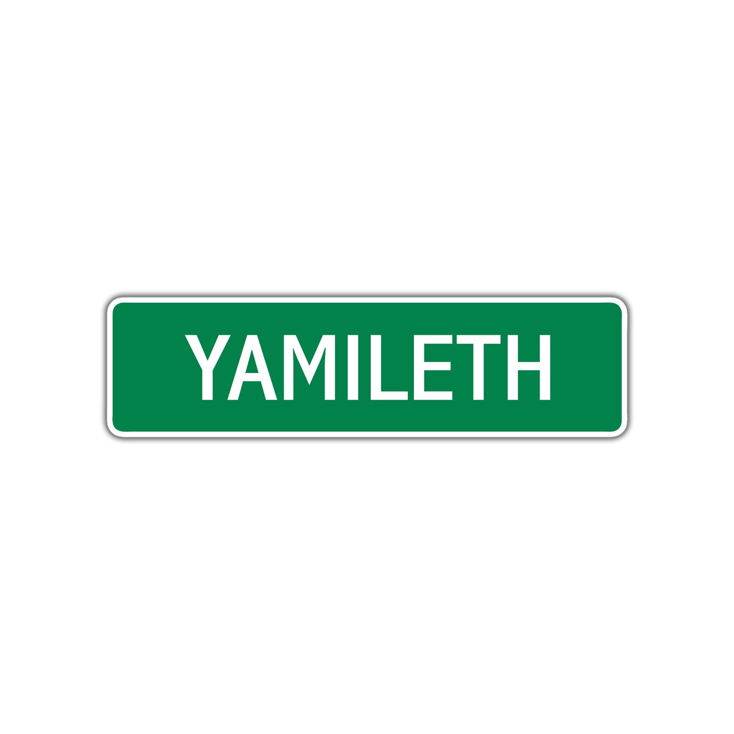 Yamileth Street Sign 