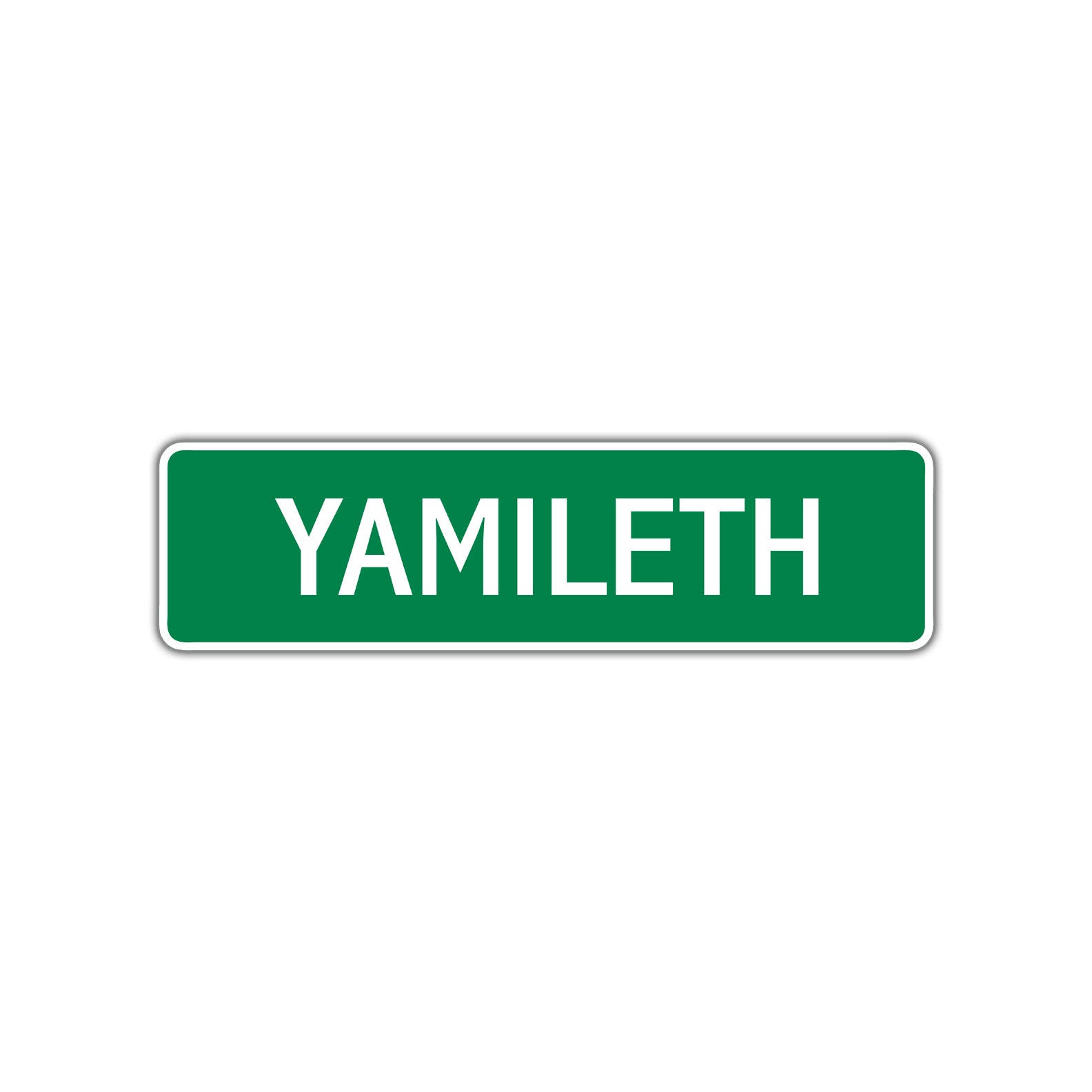 Yamileth Street Sign 