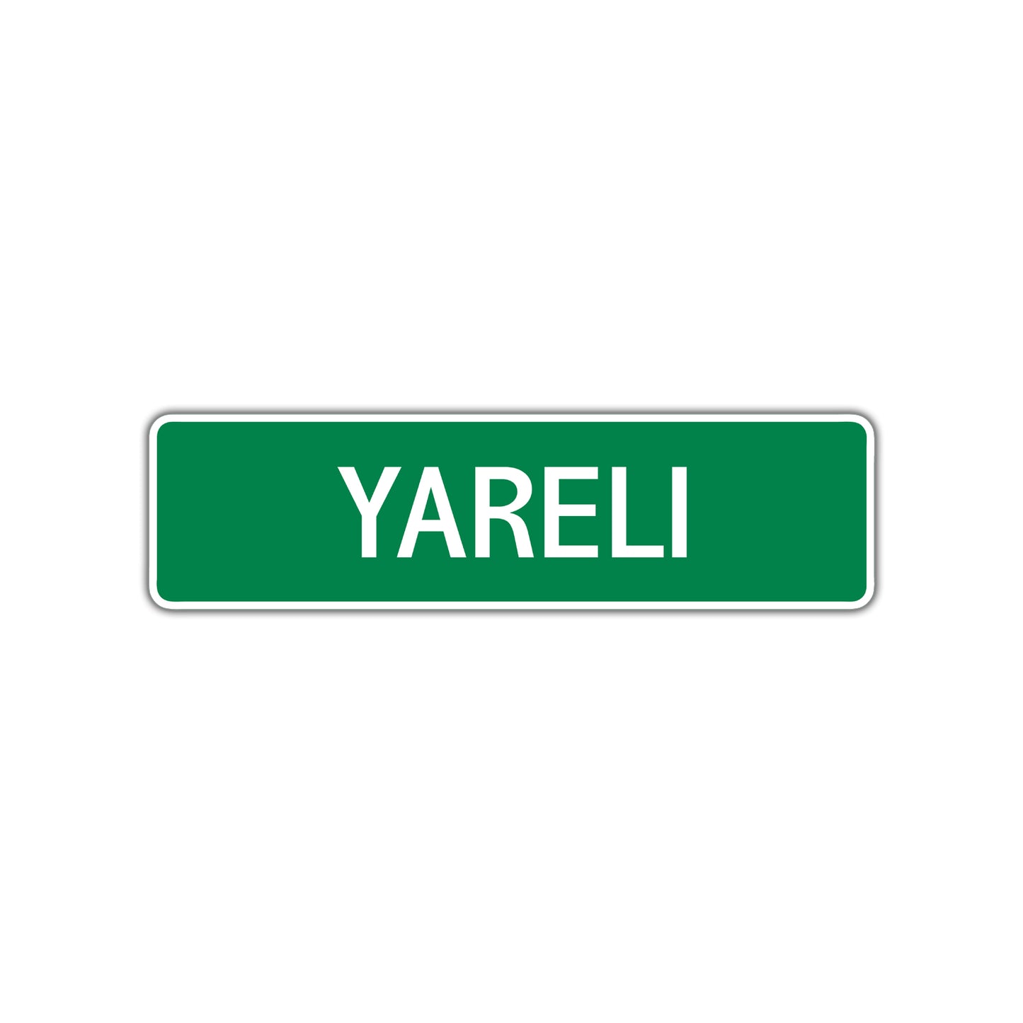 Yareli Street Sign
