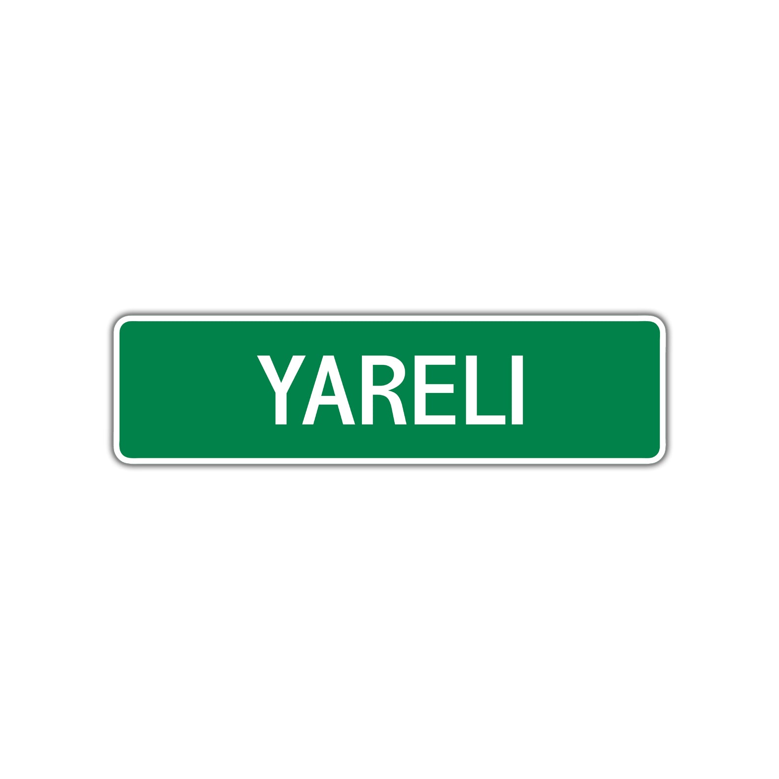 Yareli Street Sign