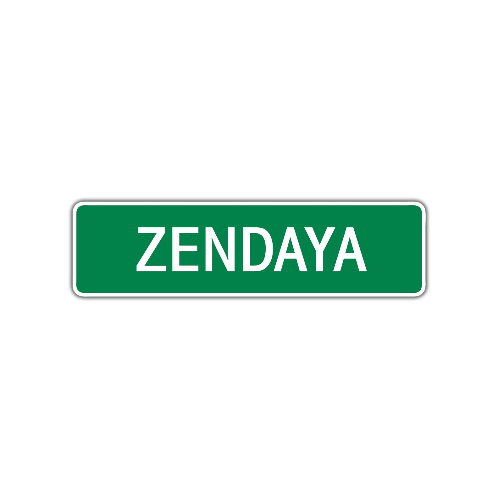 Zendaya Street Sign