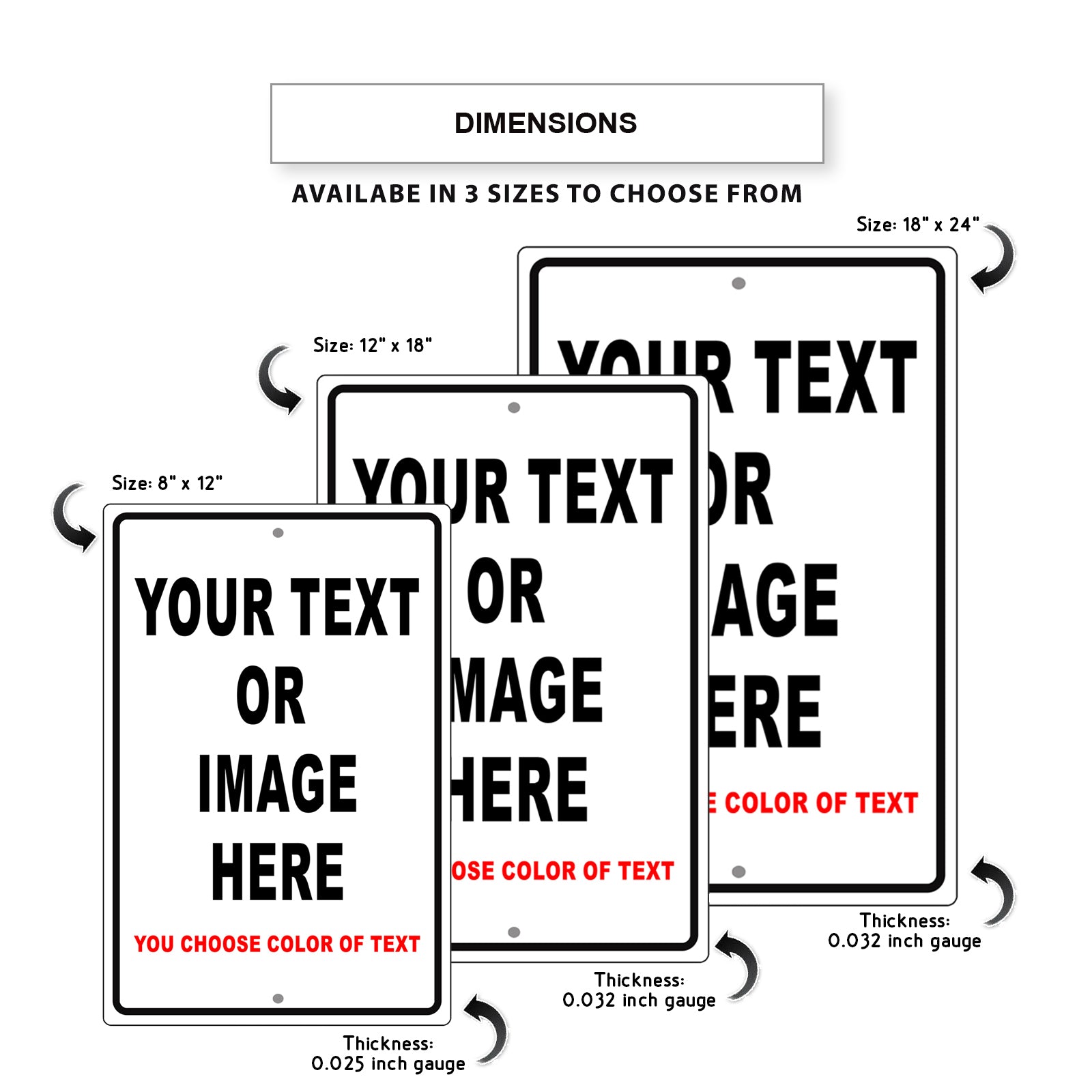 Your Text/Image Here Sign