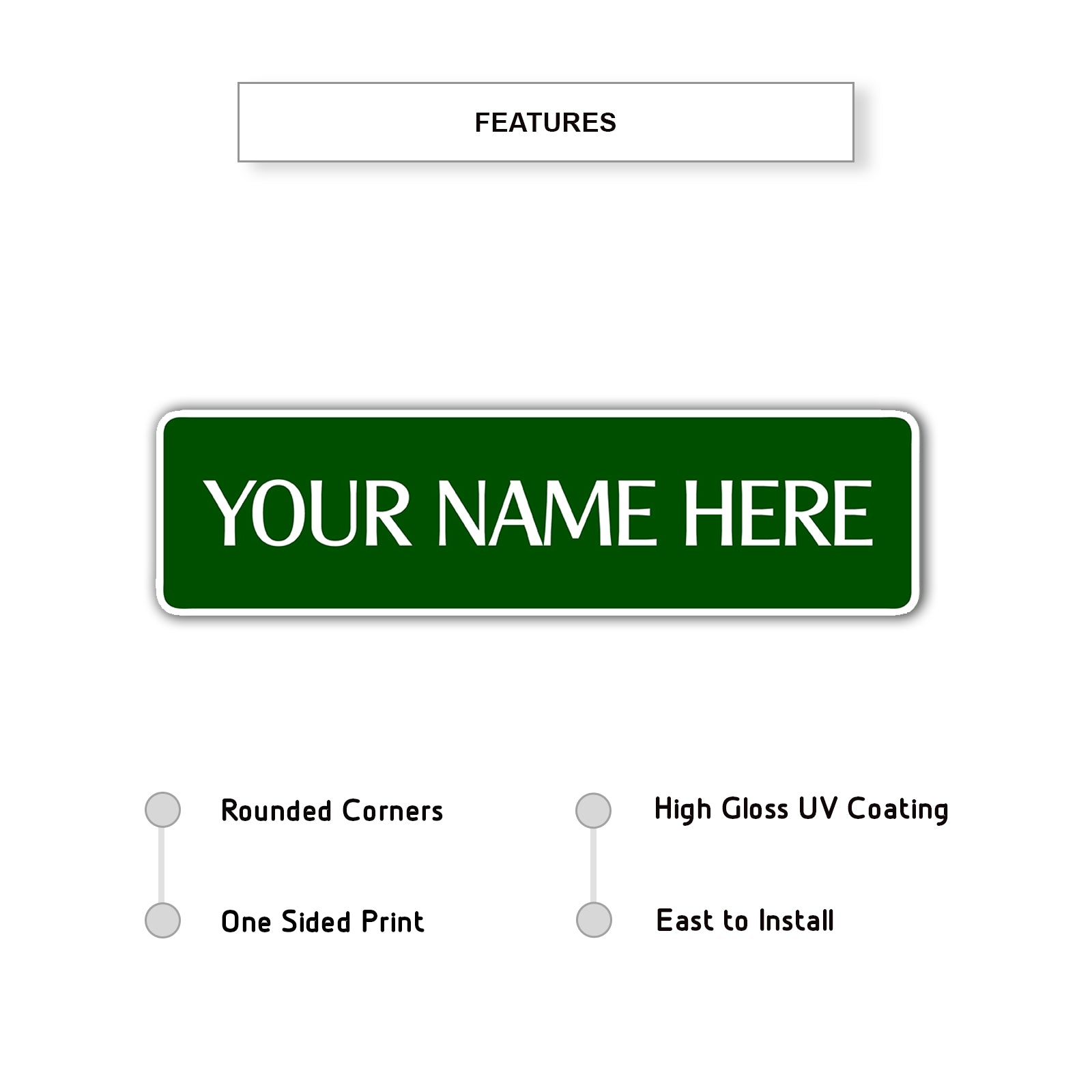 Your Name Here Sign – Sign Fever
