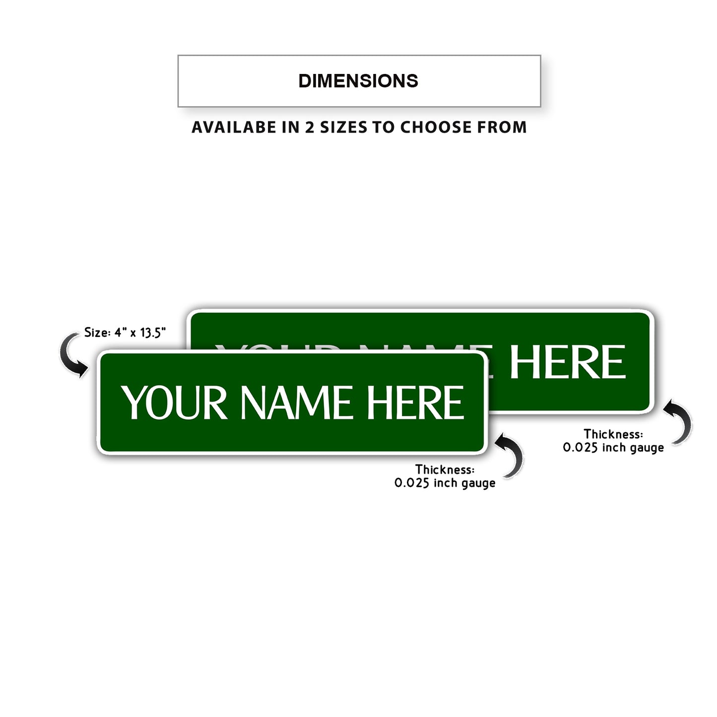Your Name Here Sign