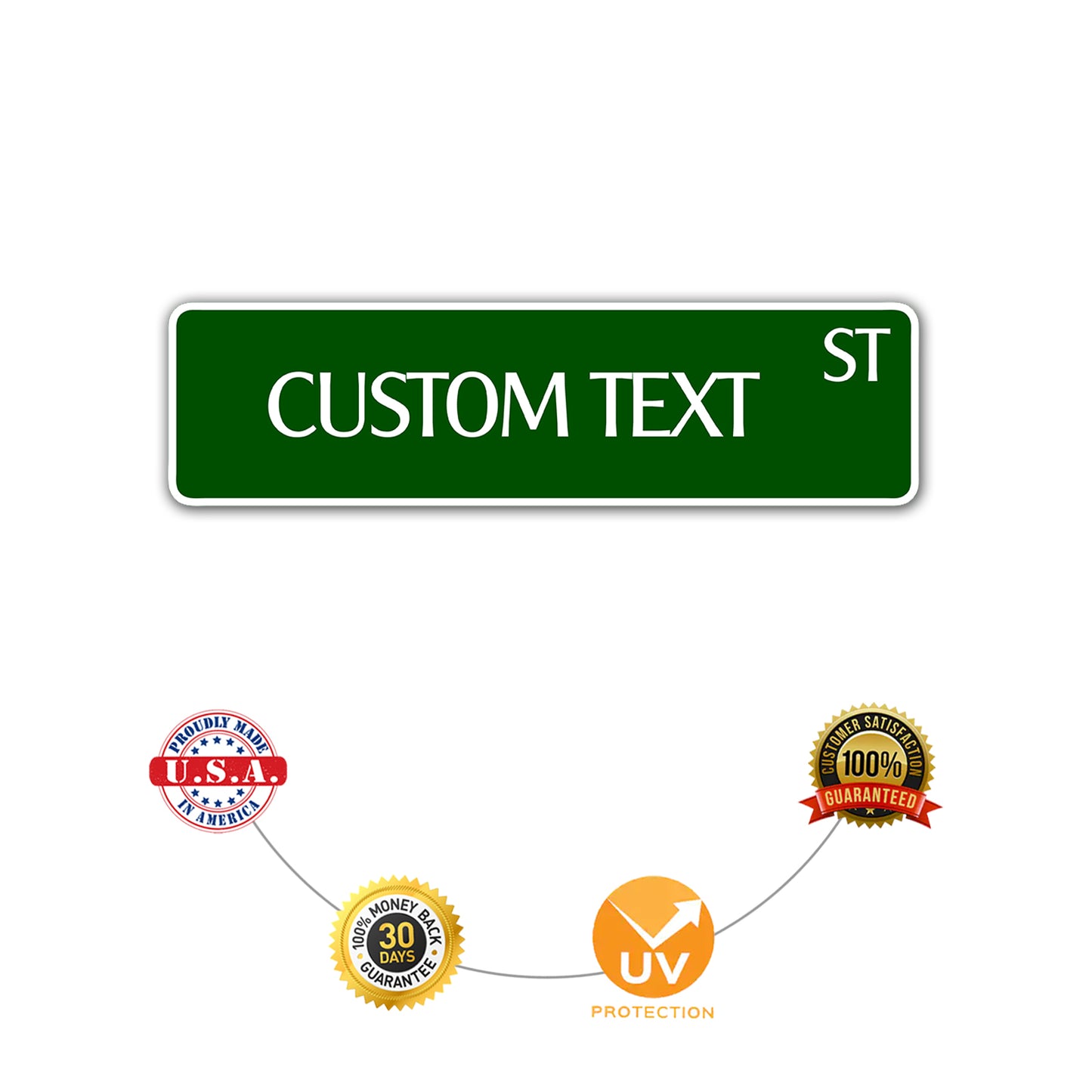 Custom Text ST Sign