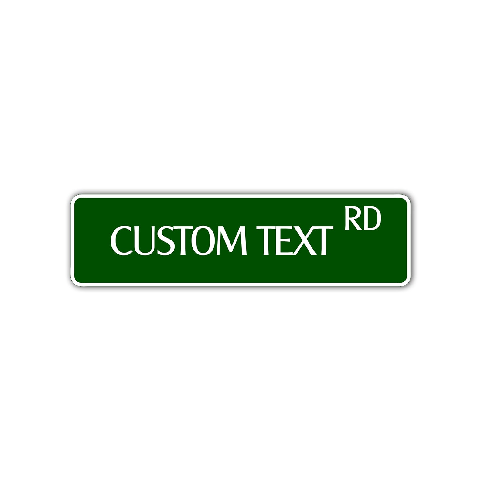 Custom Text RD Sign – Sign Fever