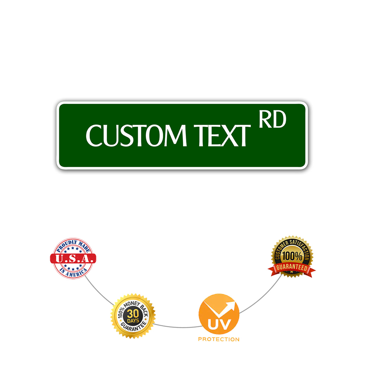 Custom Text RD Sign – Sign Fever