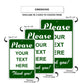Please Your Text Here Thank You Sign