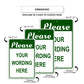 Please Your Wording Here Sign