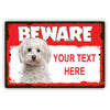 Beware Your Text Here Sign