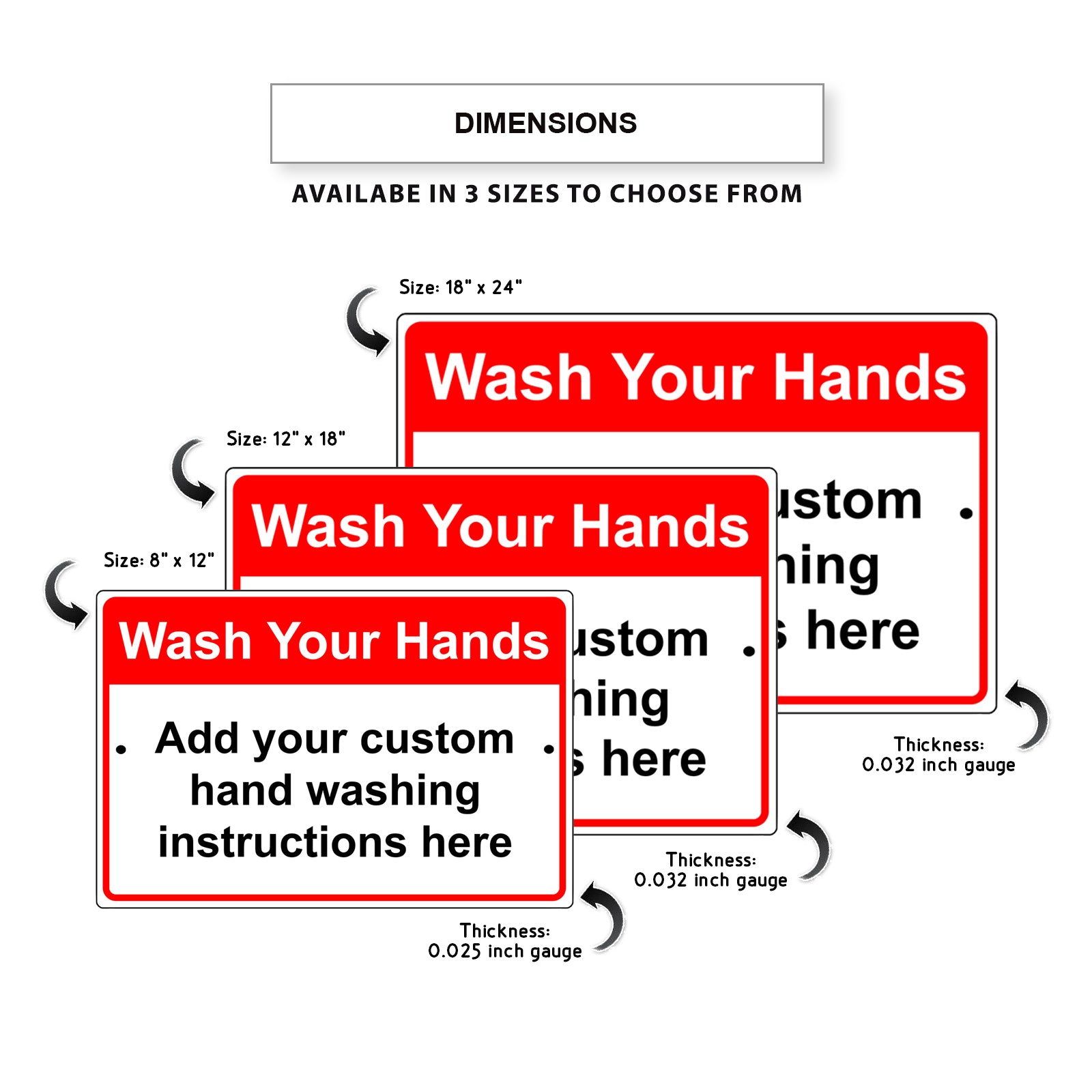 Wash Your Hands Sign