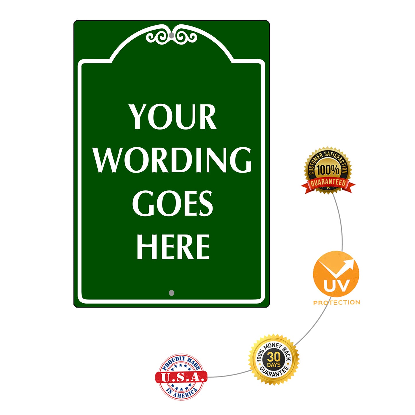 Your Wording Goes Here Sign