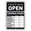 Come In We're Open Sign