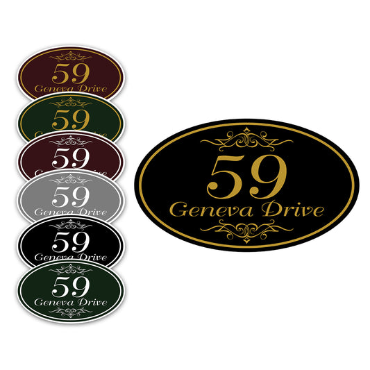 59 Geneva Drive Sign